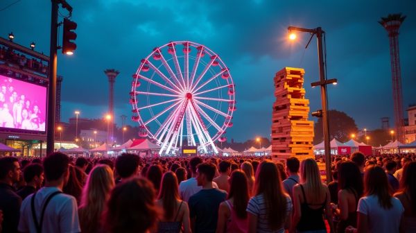 Animer un événement grand public : quelles attractions choisir